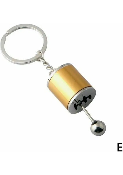 Altın Araba Iç Shift Anahtarlık Turbo Anahtarlıklar Çinko Alaşım Arabalar Dişli Kafası Anahtarlık Dalga Kutusu Süsler Erkekler Için Punk Anahtarlık Baba Hediyeler (Yurt Dışından)