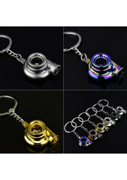 Gradyan Mini Turbo Turbo Şarj Anahtarlığı Türbin Anahtarlık Çinko Alaşımlı Anahtarlık Araba Styling Araba Iç Aksesuarları (Yurt Dışından) fırsatları
