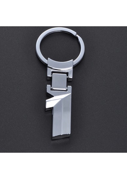 No.1 Boyutu Çinko Alaşımlı Anahtarlık Araba Anahtarlık Metal Numarası Amblem Anahtarlık Araba Aksesuarı Charm Araba Styling Bmw Auto X1 X3 X5 E3 E5 Z4 (Yurt Dışından)