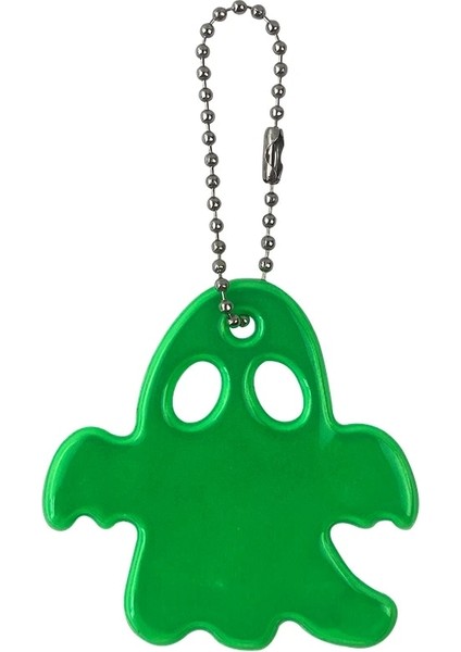 Yeşil Cadılar Bayramı Hayalet Sevimli Yansıtıcı Anahtarlık Araba Kolye Charm Çanta Aksesuarları Trafik Güvenliği Kullanımı Için (Yurt Dışından)