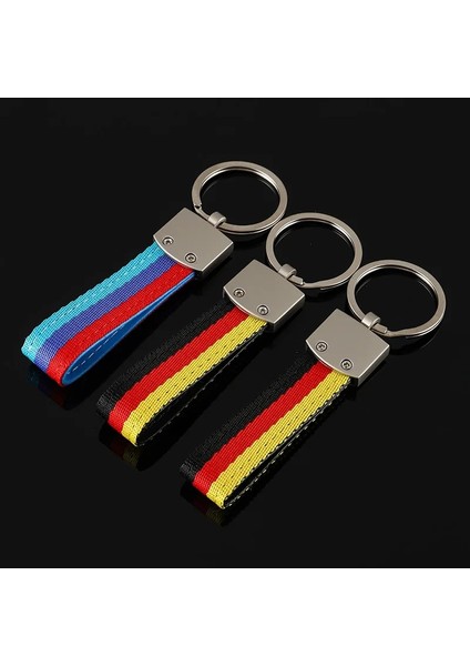 Kutu B 3D Metal Araba Styling Amblem Anahtarlık Dokuma Anahtarlık Yüzükler Bmw M X1 X3 X4 X5 X6 X7 E46 E90 F20 E60 E39 Oto Aksesuarları (Yurt Dışından) indirimleri