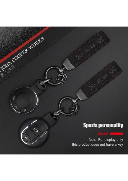 Jcw Kafes Yeni Stil Metal Deri Araba Özel Anahtarlık Süet Deri Anahtarlık Araba Logosu Bmw Mini Cooper One Jcw Araba Aksesuarları (Yurt Dışından) modelleri