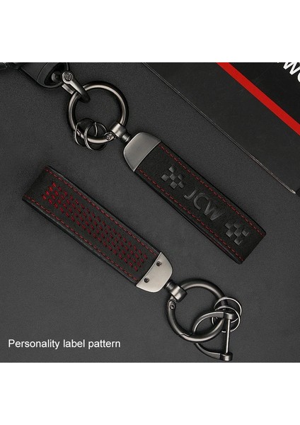 Jcw Kafes Yeni Stil Metal Deri Araba Özel Anahtarlık Süet Deri Anahtarlık Araba Logosu Bmw Mini Cooper One Jcw Araba Aksesuarları (Yurt Dışından) fırsatları