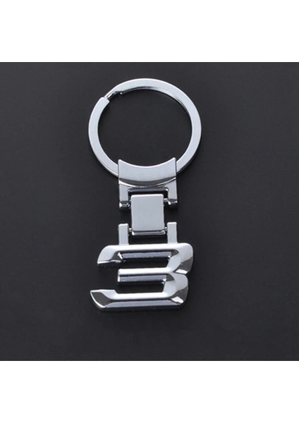 3 Serisi Moda Yaratıcı Modifiye Dijital Metal Araba Anahtarlık Anahtarlık Anahtarlık Bmw x Serisi Logo Araba Styling Için (Yurt Dışından)