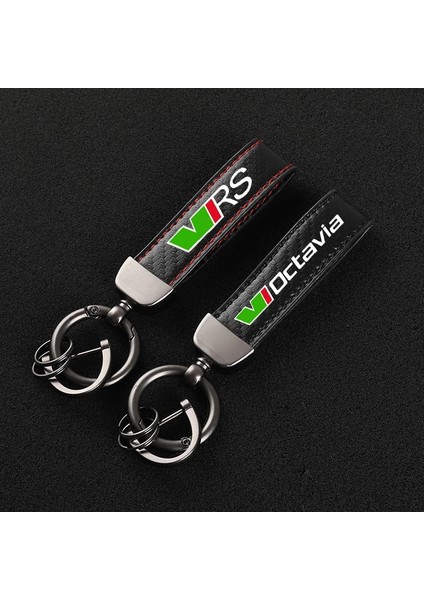 Mavi Karbon Fiber Deri Araba Anahtarlık Özel Spor Hattı Anahtarlıklar Vrs Octavıa Kamıq Karoq Superb Cıtan Kodıaq Rapıd Logo Araba (Yurt Dışından) modelleri