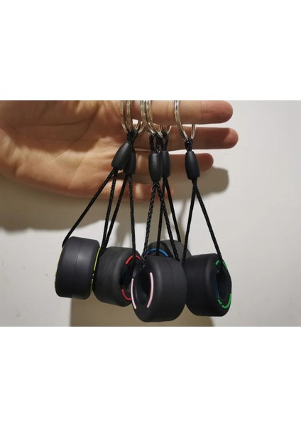 Gül Lastik Anahtarlık Pvc Yumuşak Kauçuk Yaratıcı Küçük Lastik Kolye Araba Dekorasyon Oto Aksesuarları 6 Renk Kadın Erkek Llaveros Hediye (Yurt Dışından) indirimleri