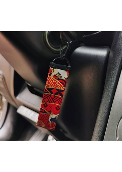 No.4 Boyutu Japon Tarzı Ukiyo-E Anahtarlıklar Kolye Charm Anahtarlık Araba Anahtarlık Dekorasyon Jdm Bushido Iç Dekorasyon Çift Hediye (Yurt Dışından) fırsatları