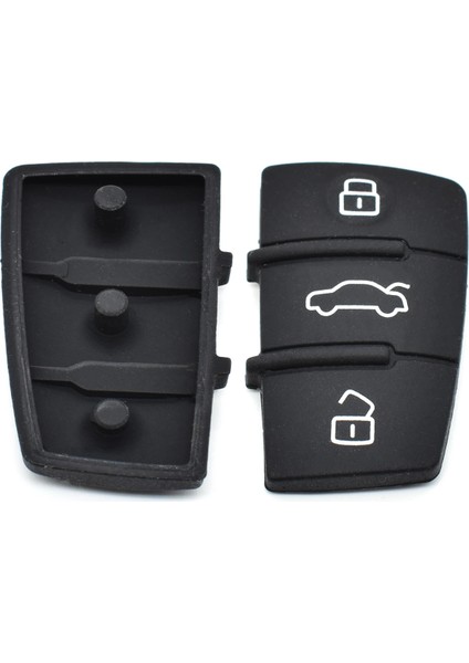 3 Düğme Değiştirme Tuş Takımı Kauçuk Uzaktan Fob Flip Anahtar Kabuk Kılıf Audi A1 S1 A3 A4 A5 A6 A8 Q5 Q7 Tt Rs Araba Tamir (Yurt Dışından) fiyatları