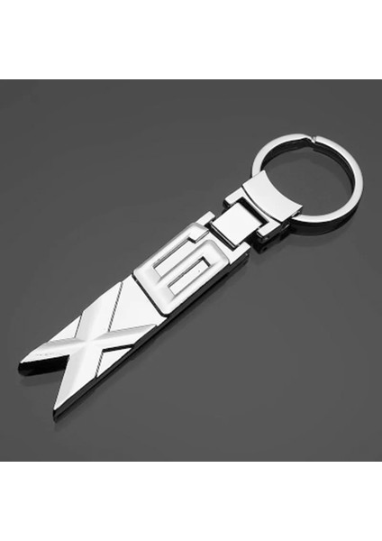 X6 Yüksek Bmw X6 X5 X4 X3 X1 Serisi G01 G02 Z4 E46 E36 E90 F30 G30 E53 E70 F48 Araba Styling Anahtarlık Yüzükler (Yurt Dışından)