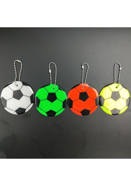 Yeşil Futbol Deseni Yumuşak Pvc Yansıtıcı Anahtarlık Trafik Güvenlik Çantası Yol Görünürlüğü Güvenliği Için Kolye Aksesuarları Reflectorgift (Yurt Dışından) modelleri