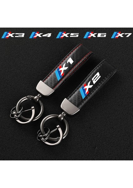 Kırmızı Çizgi X3 2021 Yeni Deri At Nalı Toka Anahtarlık Araba Logosu Yaratıcı Özel Anahtarlık Bmw X1 X2 X3 X4 X5 X6 X7 Otomatik Aksesuarları (Yurt Dışından) fiyatları