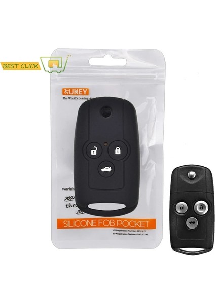 Silikon Anahtar Kılıfı Honda Accord Civic Crv Crz Jazz Için Acura Mdx Tl Tsx Zdx Rsx Anahtarsız Fob Kabuk Cilt Tutucu Koruyucu (Yurt Dışından)