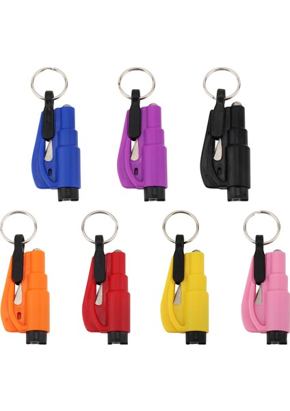 E Taşınabilir Araç Emniyet Çekiç Yay Tipi Kaçış Çekiç Pencere Kırıcı Punch Emniyet Kemeri Kesici Çekiç Anahtarlık Oto Aksesuarları (Yurt Dışından) fiyatları