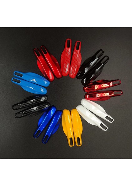 Beyaz Bir Çift Araba Anahtarı Durum Kapağı Kabuk Karbon Fiber Krom Renk Porsche Cayenne Maca Boxster Cayman Panamera (Yurt Dışından) modelleri