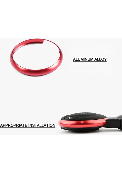 Altın Mini Cooper Için Anahtar Koruyucu Halka Trim Cha R55 R56 R57 R58 R59 R60 R61 Kapak Alüminyum Alaşım Froste Araba Anahtarı Dekorasyon (Yurt Dışından) indirimleri