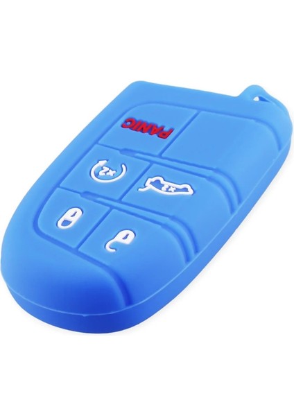 Siyah Keyyou Jeep Grand Cherokee Renegade Dodge Jcuv Dart Journey Chrysler Uzaktan Fob Oto Anahtar Kutu Silikon Araba Anahtarı Kapağı (Yurt Dışından) fiyatları