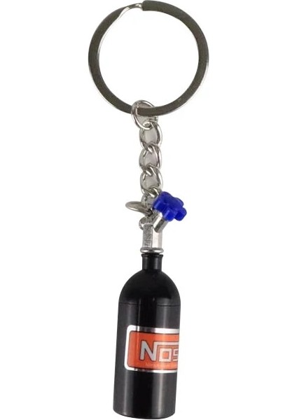 No.1 Boyutu 7 Renk Anahtarlık Turbo Nos Nitröz Oksit Şişe Anahtarlık Anahtarlık Stash Hap Kutusu Depolama Anahtarlık Oto Araba Iç Aksesuarları (Yurt Dışından)