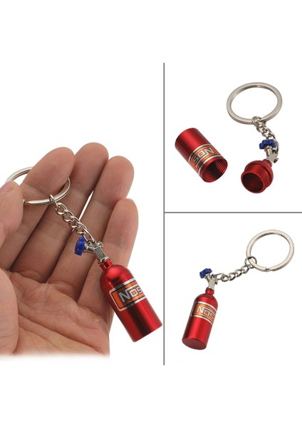 No.1 Boyutu 7 Renk Anahtarlık Turbo Nos Nitröz Oksit Şişe Anahtarlık Anahtarlık Stash Hap Kutusu Depolama Anahtarlık Oto Araba Iç Aksesuarları (Yurt Dışından) fiyatları