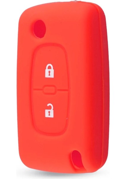 2 Düğme Siyah Keyyou Silikon Düğme Uzaktan Çevirme Anahtar Kapak Kılıf Fob Peugeot Citroe Için (Yurt Dışından) fırsatları