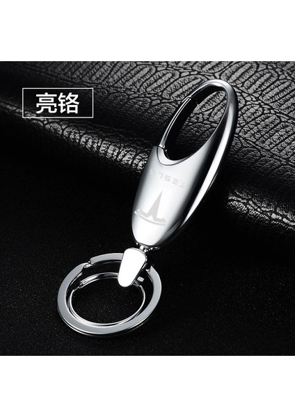Gri Araba Anahtarlık Alaşım Metal Klipsler Kancalar Toka Bel Anahtarlık Tesla Model 3 Için Tesla Tesla Model 3 Model x Model Y S Aksesuarları (Yurt Dışından)