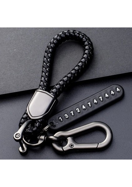 No.4 Boyutu Anti-Kayıp Anahtarlık Kolye Anahtarlık Telefon Numarası ile Şerit Örgü Halat Araba Anahtarlık Anahtarlık Erkekler Kadınlar Için (Yurt Dışından) fiyatları