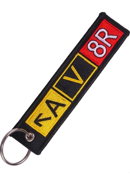 AV8R Moda Avation Anahtarlık Pilot Mühendis Arabalar Için Anahtar Etiketler Motosikletler Nakış Erkekler Araba Anahtarlık Oem Anahtarlıklar Araba Aksesuarı (Yurt Dışından)