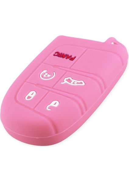 Siyah Keyyou Jeep Grand Cherokee Renegade Dodge Jcuv Dart Journey Chrysler Uzaktan Fob Oto Anahtar Kutu Silikon Araba Anahtarı Kapağı (Yurt Dışından) fırsatları