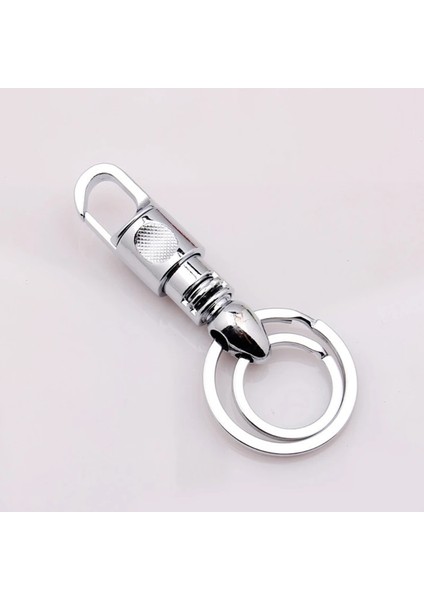 Gümüş Rengi Paslanmaz Çelik Karabina Klipler Anahtarlık Kanca Toka Çift Döngü Kapalı Açık Araçlar Sırt Çantası Kamp Yürüyüş Için (Yurt Dışından) indirimleri