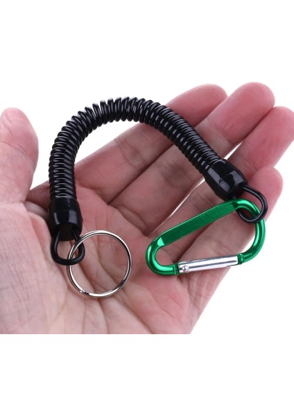 S-2-52 - 1 Adet Kordon Kullanışlı Kullanışlı Tutucu Halat Anti-Kayıp Anti-Damla Araba Anahtarlık Bahar Elastik Halat Güvenlik Dişli Cadılar Bayramı Açık Havada Aracı (Yurt Dışından) fiyatları