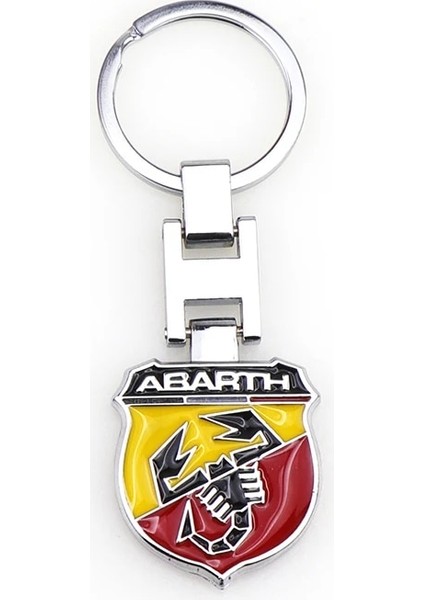 Fıat Abart Metal Oto Erişimleri Için Evrensel Araba Anahtarlık Anahtarlık Araba Styling (Yurt Dışından)