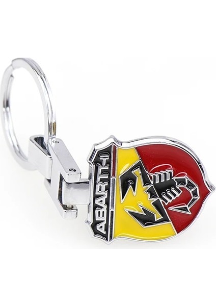 Fıat Abart Metal Oto Erişimleri Için Evrensel Araba Anahtarlık Anahtarlık Araba Styling (Yurt Dışından) modelleri