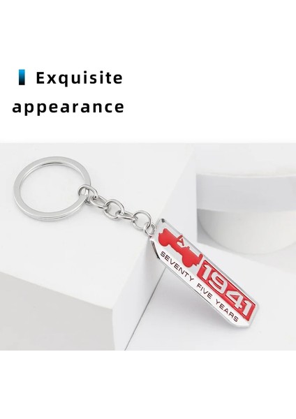 Kırmızı Araba Anahtarlık Anahtarlık Anahtarlık Yüzük Holde Jeep Wrangler Renegade Liberty Grand Cherokee Wagoneer Colorado Sıerra Gmc (Yurt Dışından) indirimleri