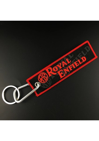 Sarı El-Işlemeli Kumaş Anahtarlık Alaşım Toka Motosiklet Anahtarlık Re Royal Enfieldakrapovicmetal Mulisha Moto Hayranları Için Anahtarlık (Yurt Dışından) modelleri