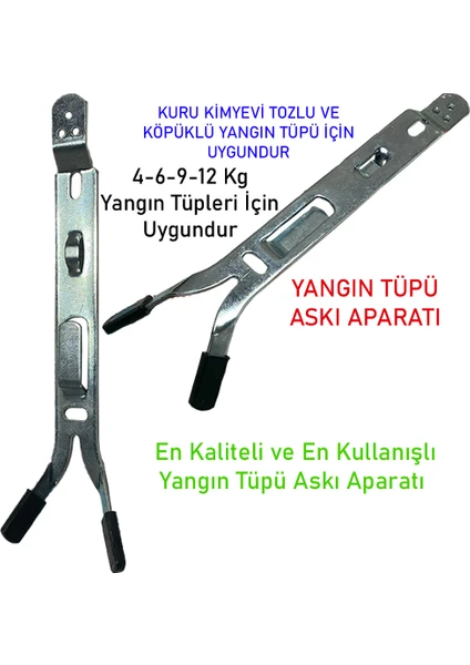 4-6-9-12 kg Yangın Tüpü Askı Aparatı-Asma Aparatı