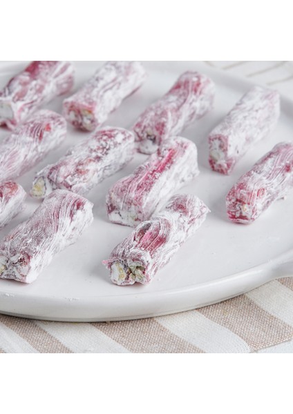 Antep Fıstıklı Narlı Fitil Lokum (Kg) 2000 gr