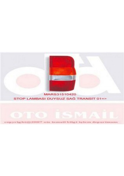 Stop Lambasi Sağ Duysuz [ Ford Transit V184 ] 18051
