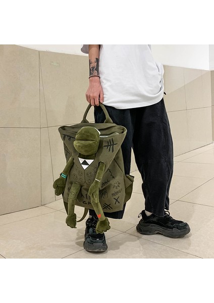 Yeşil Kurbağa Sırt Çantası (Yurt Dışından) fiyatları