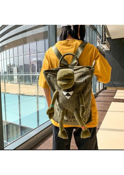 Yeşil Kurbağa Sırt Çantası (Yurt Dışından) fırsatları