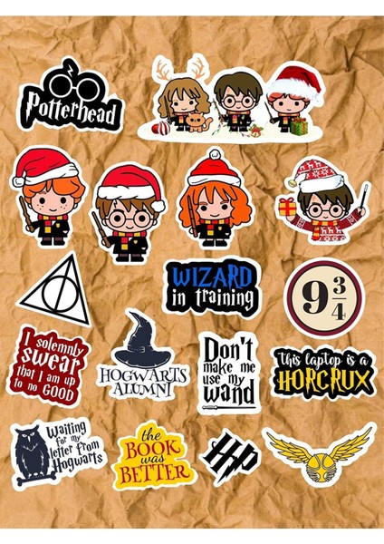 Harry Potter Laptop Notebook Tablet Sticker Seti