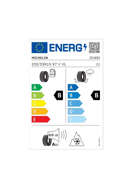 205/55 R19 97V Xl Crossclimate 2 Oto 4 Mevsim Lastiği ( Üretim Yılı: 2024 )
