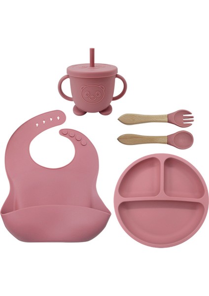 Çocuk Sofra Takımları, Gıda Takviyeleri, Kaseler, Kaşıklar, Yemek Tabakları, Silikon Yemek Tabakları, Beşli Set (Yurt Dışından)