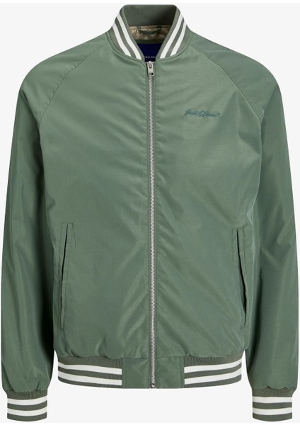 Jack & Jones Jorlucca Bomber Erkek Yeşil Ceket 12252963-LAURELWREATH