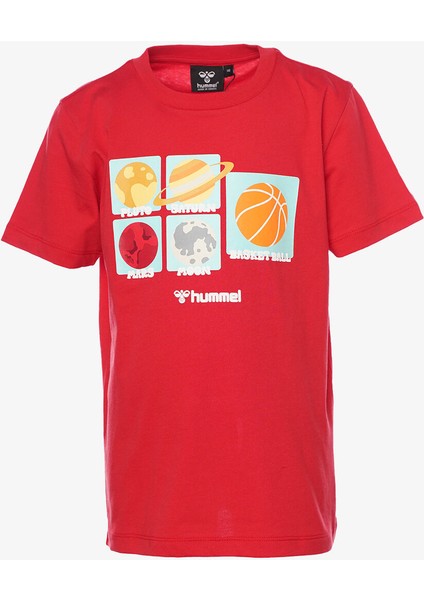 Hmldraco Çocuk Kırmızı T-Shirt 911795-3658