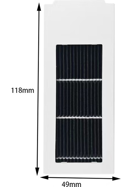 Ecovacs Deebot Robot Süpürge X2/x2 Pro Için Beyaz Hepa Filtre Temizleme Aksesuarları (Yurt Dışından)