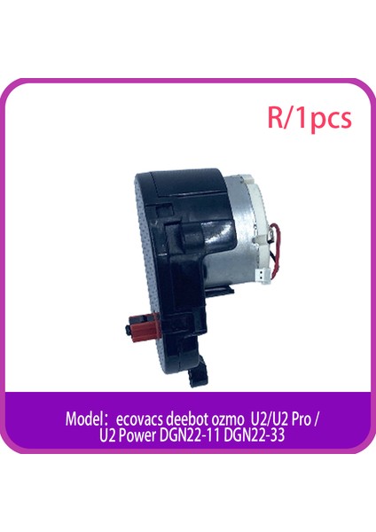 Ecovacs Deebot Ozmo U2/u2 Pro /u2 Power/ DGN22-11 DGN22-33 Robot Süpürge Onarım Aksesuarları Için R Yan Fırça Motoru (Yurt Dışından)