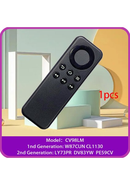 Tv Stick&tv Kutusu W87CUN CL1130 LY73PR DV83YW PE59CV Kumanda Değişimi Için Uzaktan Kumanda CV98LM (Yurt Dışından)