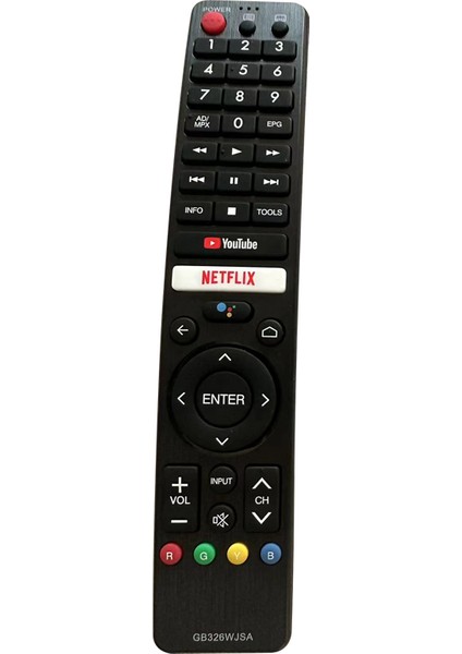 Sharp Aquos Tv Için Uzaktan Kumanda GB326WJSA Sesli Google Arama Youtube Netflix ile (Yurt Dışından)