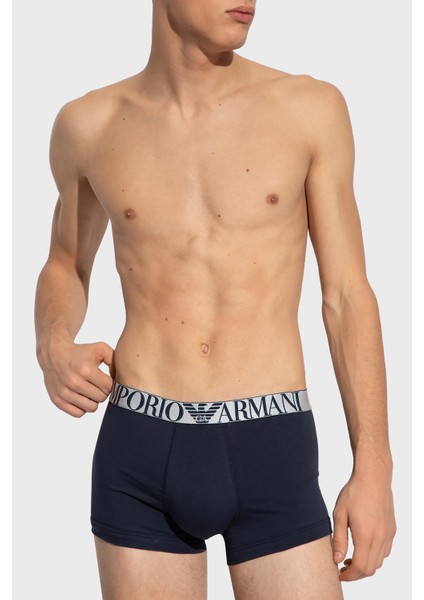 Emporio Armani Pamuklu Esnek 3 Pack Boxer Erkek Boxer 111357 4R726 40035