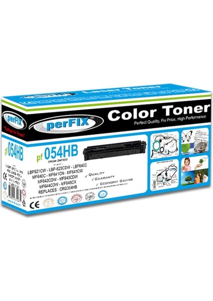 Pf CRG054HB Siyah Yüksek Kapasite Toner 3,1k