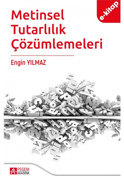 Metinsel Tutarlılık Çözümlemeleri (e-kitap)